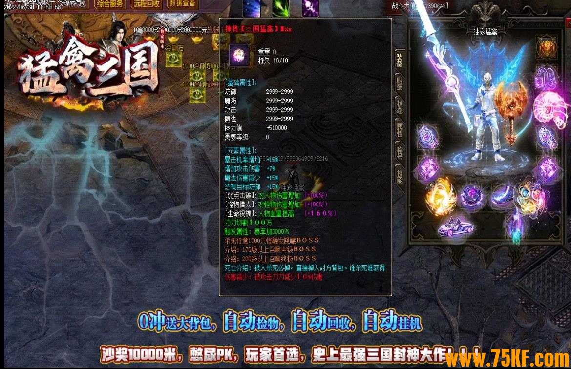 精修猛禽三国迷失单职业版-玄界之门【GOM引擎】